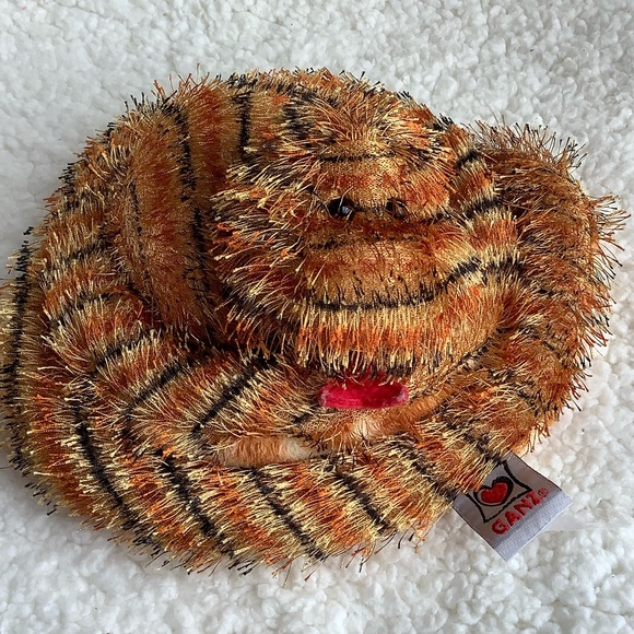 Ganz Webkinz Plush Tiger Snake Stuffed Animal Toy - Picture 1 of 3